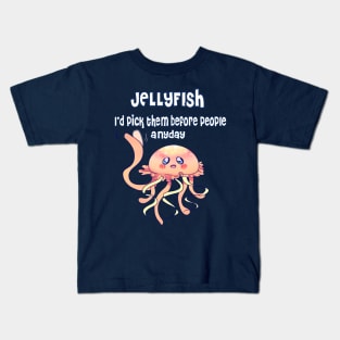 Jellyfish Friend Kids T-Shirt